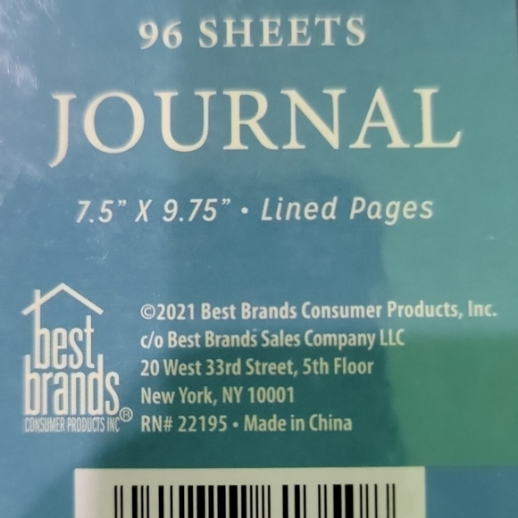 Journal 96 sheets  New with tags - Picture 5 of 5